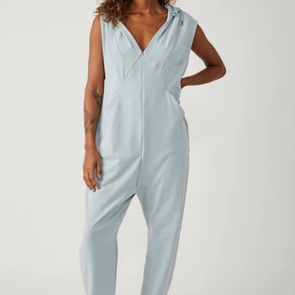 NWT Free People Nothing But Sweats One Piece Jumpsuit - S and M - Picture 5 of 7